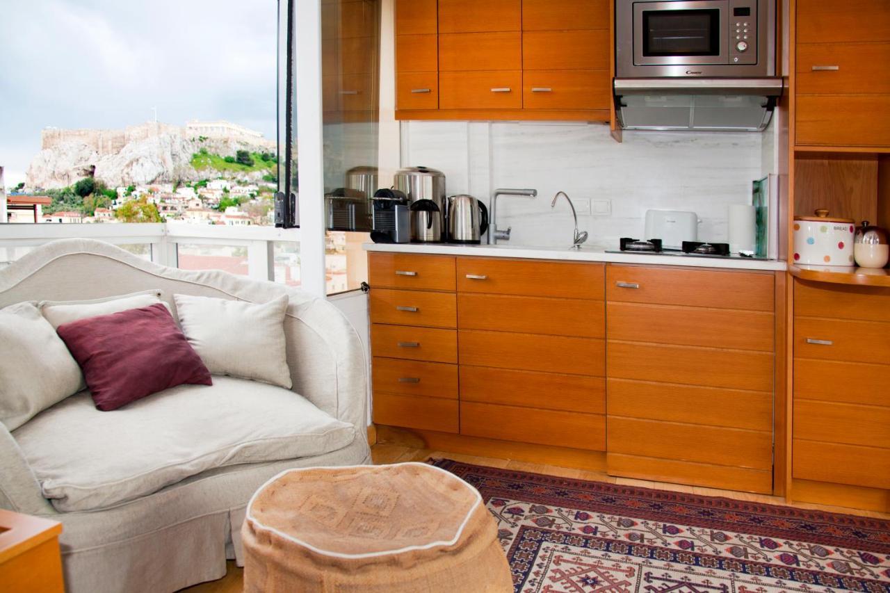 شقة أثينا  في Stunning Studio With Acropolis And Parthenon View المظهر الخارجي الصورة