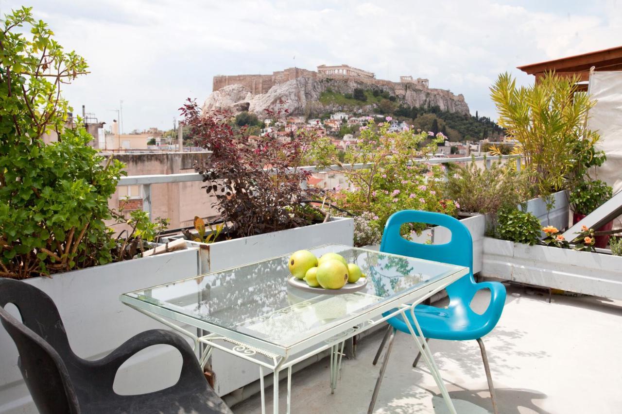 شقة أثينا  في Stunning Studio With Acropolis And Parthenon View المظهر الخارجي الصورة