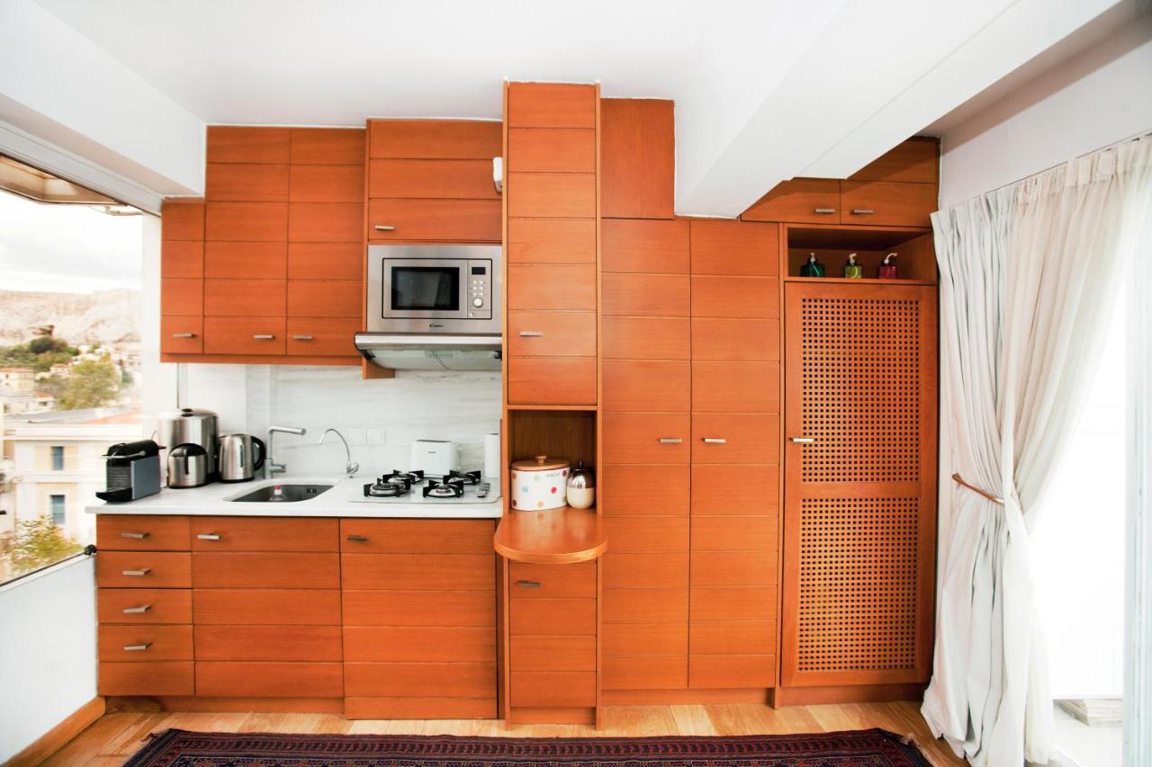 شقة أثينا  في Stunning Studio With Acropolis And Parthenon View المظهر الخارجي الصورة