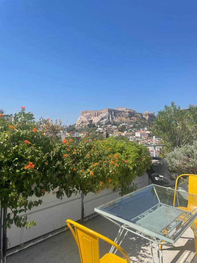 شقة أثينا  في Stunning Studio With Acropolis And Parthenon View المظهر الخارجي الصورة