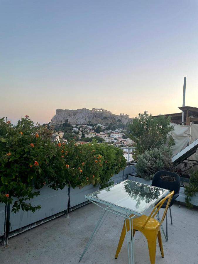 شقة أثينا  في Stunning Studio With Acropolis And Parthenon View المظهر الخارجي الصورة