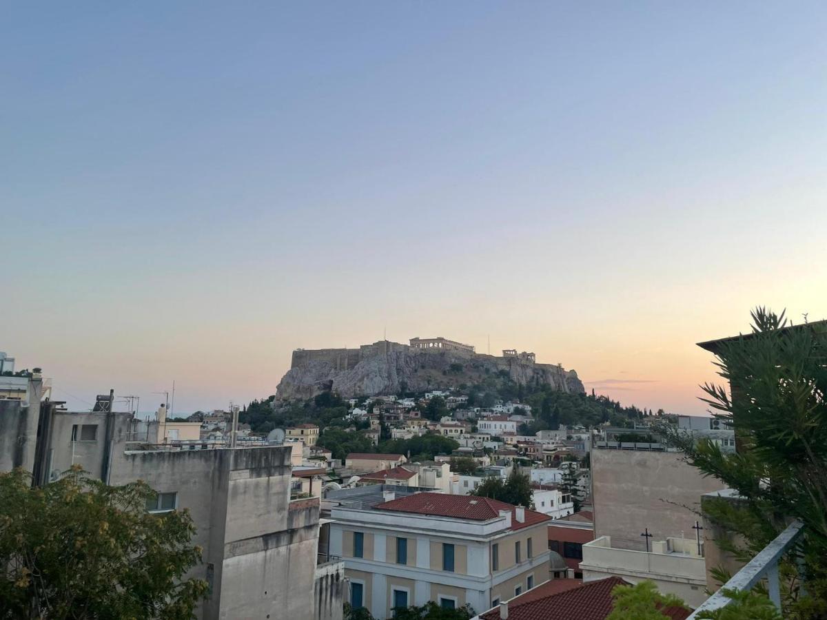 شقة أثينا  في Stunning Studio With Acropolis And Parthenon View المظهر الخارجي الصورة
