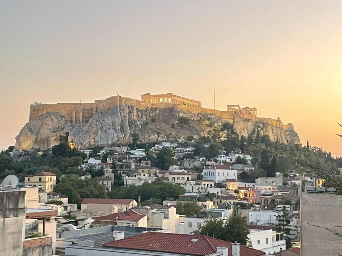 شقة أثينا  في Stunning Studio With Acropolis And Parthenon View المظهر الخارجي الصورة